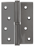 Петля съёмная  VETTORE 100×75×2.5mm-1BB GR-L (левая)  (Графит)