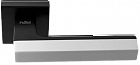 Ручка раздельная PAL-Z01-S MatBlack/White "Дубай" черный/белый