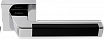 Ручка раздельная PAL-Z05-S PC/MatBlack "Лиссабон" полированный хром/черный