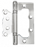 Петля накладная  VETTORE FLUSH 100×75×2.5mm CP (Хром)